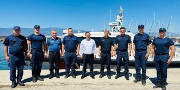 KAYMAKAM CUMALİ ATİLLA'DAN SAHİL GÜVENLİK BOT KOMUTANLIĞINA ZİYARET