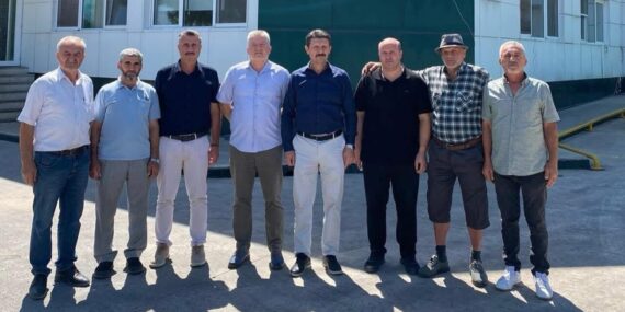 HAYKOOP’tan Teksüt’e  taziye ve destek ziyareti