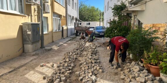 Çamlıbel’de Yağmursuyu Hattı Tamiratı Devam Ediyor