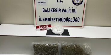 BALIKESİR'DE UYUŞTURUCU OPERASYONU: 1 TUTUKLAMA