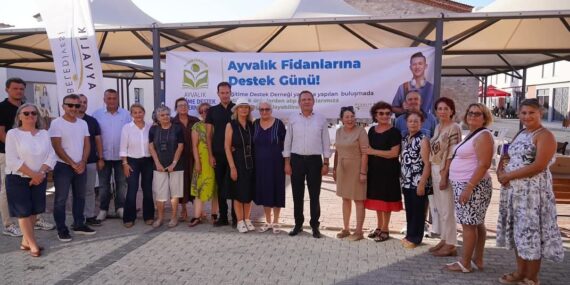 AYVALIK FİDANLARINA DESTEK GÜNÜ’NDE ANLAMLI BULUŞMA