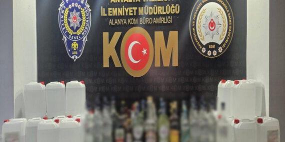 Antalya’da bir haftada gerçekleşen denetimlerde 22 tutuklama