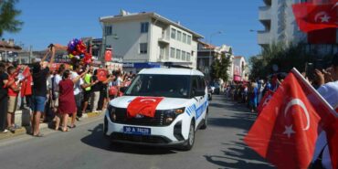 Ayvalık’ta Zafer Bayramı’nın 103. yıldönümü coşkusu