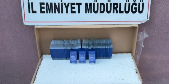 Bigadiç’te Kaçak Sigara Operasyonu