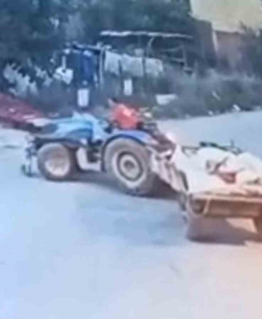 Bursa’da traktörün altında kalan çocuğun görüntüleri ortaya çıktı