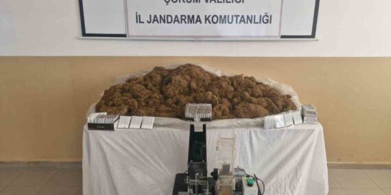 Çorum’da binlerce makaran ele geçirildi