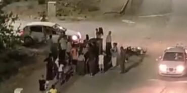 Devrilen motosikletin sürücüsü yaralandı