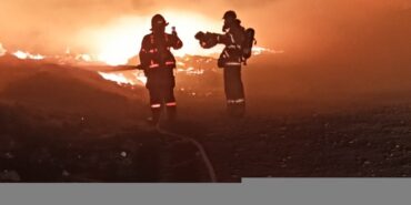 Edremit'teki katı atık depolama alanında çıkan yangın söndürüldü