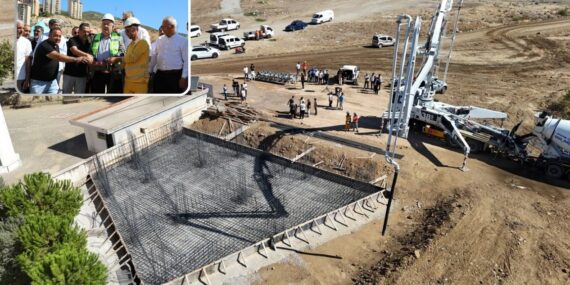 İbrahimce’ye taziye ve kültür evi temeli atıldı