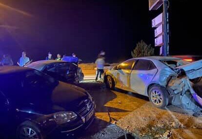Kahramanmaraş’ta trafik kazası: 3 yaralı
