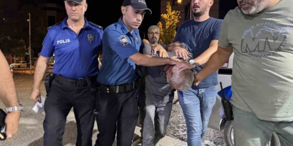 Konya’da baba ve 11 yaşındaki oğlunu öldüren zanlı mısır tarlasında yakalandı