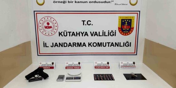 Kütahya’da uyuşturucu operasyonu: 1 tutuklama