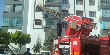 Malatya’da ev yangını