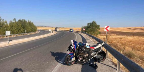 Motosiklet kazasında ağır yaralanan sürücü hayatını kaybetti