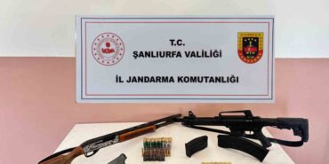 Şanlıurfa’da silah kaçakçılığı operasyonu: 1 gözaltı
