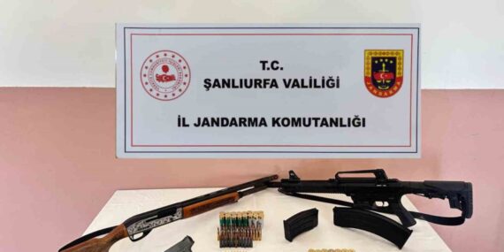 Şanlıurfa’da silah kaçakçılığı operasyonu: 1 gözaltı