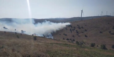 Tokat’ta örtü yangını kontrol altına alındı