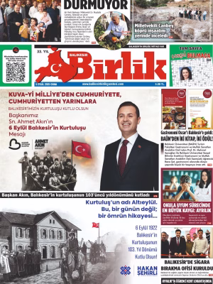 5 EYLÜL BİRLİK 1. SAYFA