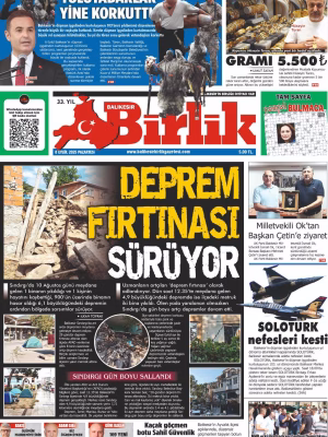 8 EYLÜL BİRLİK 1. SAYFA