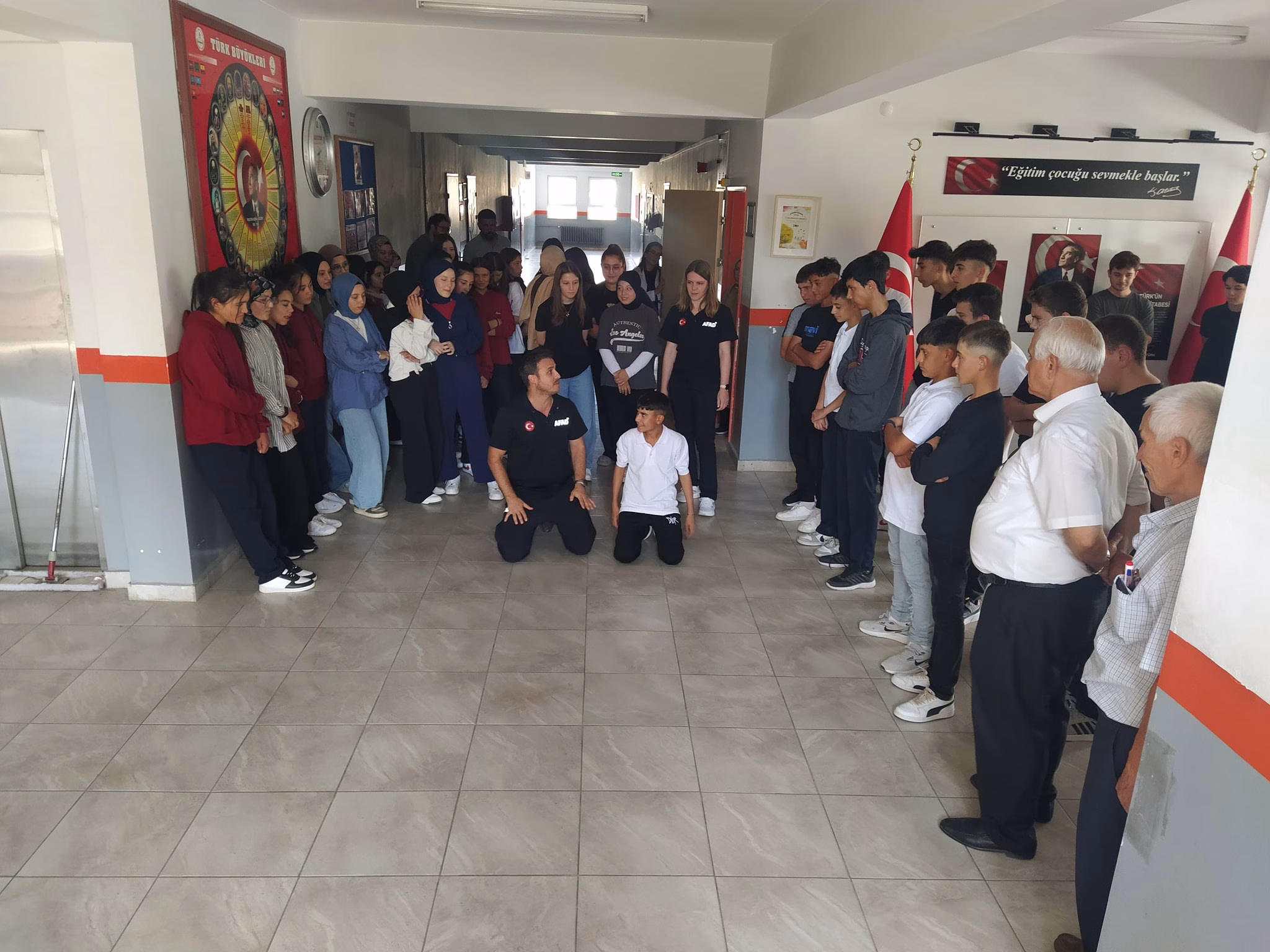 Sındırgı'da Okullarda Deprem Eğitimi Seferberliği