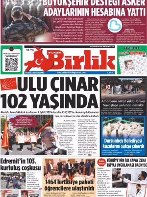 10 EYLÜL BİRLİK 1. SAYFA