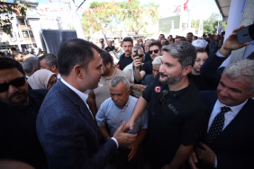 Çevre, Şehircilik ve İklim Değişikliği Bakanı Kurum, Sındırgı'da temel atma töreninde konuştu: