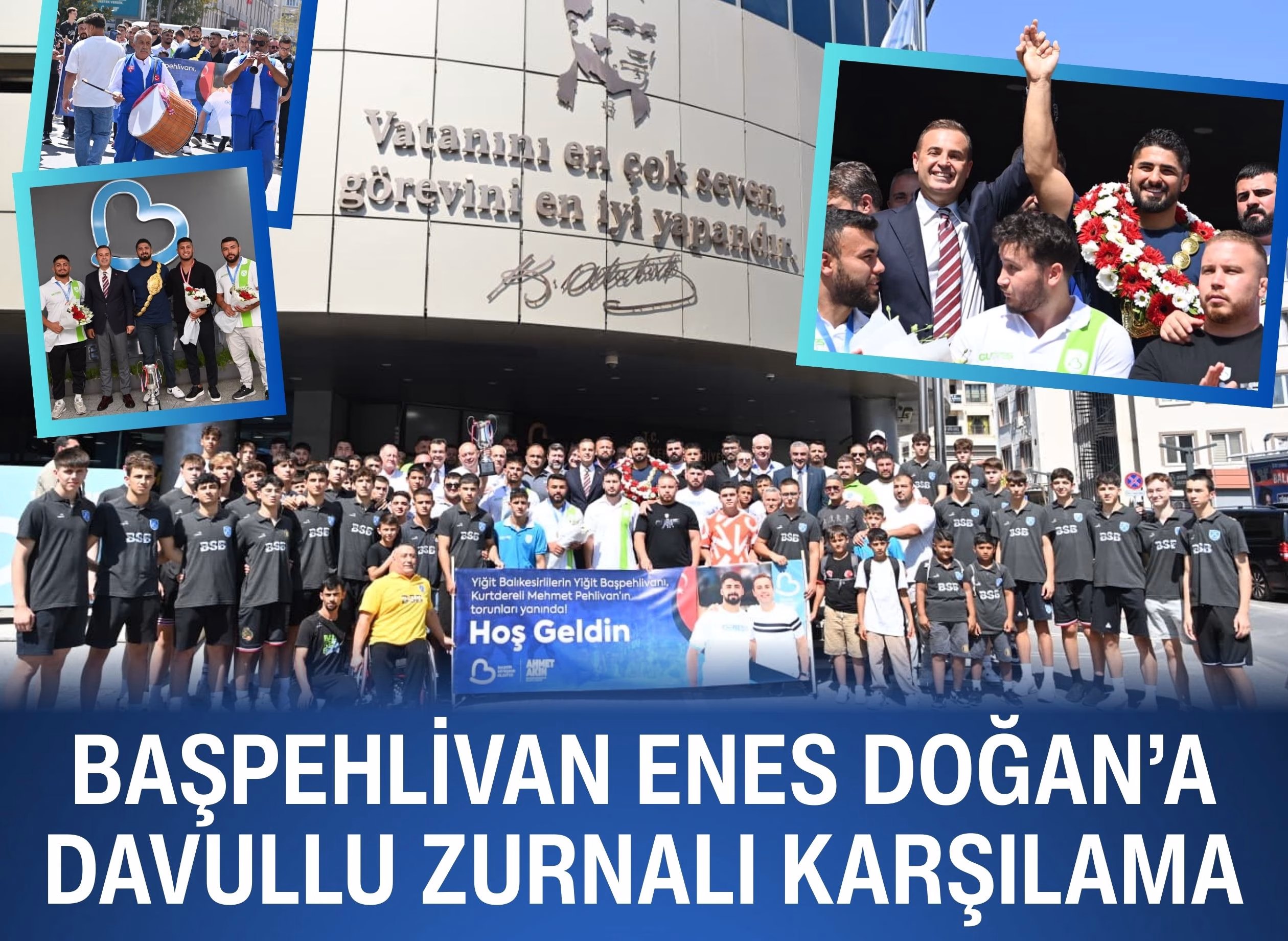 enes doğan karşılama