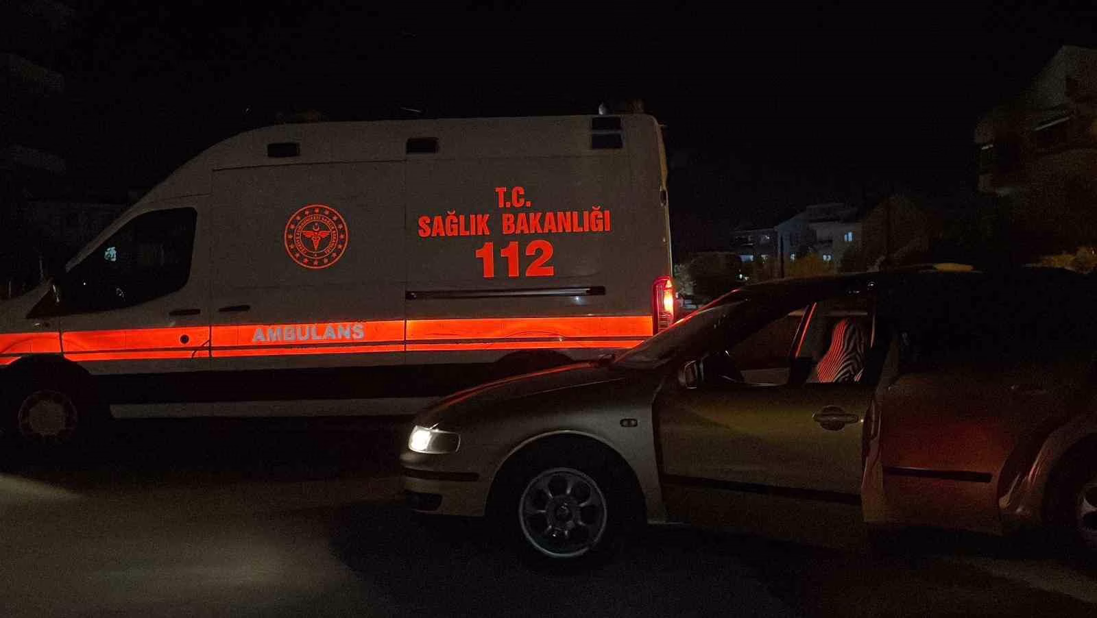 Otomobil elektrikli bisiklete çarptı: 1 yaralı