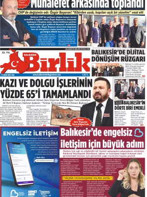 14 EKİM BİRLİK 1.SAYFA