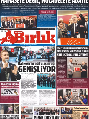 15 EKİM BİRLİK 1.SAYFA
