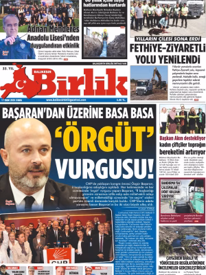 17 EKİM BİRLİK 1.SAYFA