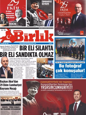 28 EKİM BİRLİK 1.SAYFA