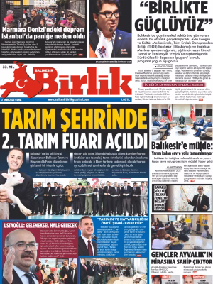 3 EKİM BİRLİK 1.SAYFA