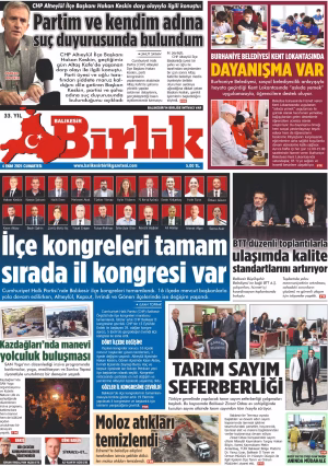 4 EKİM BİRLİK 1.SAYFA