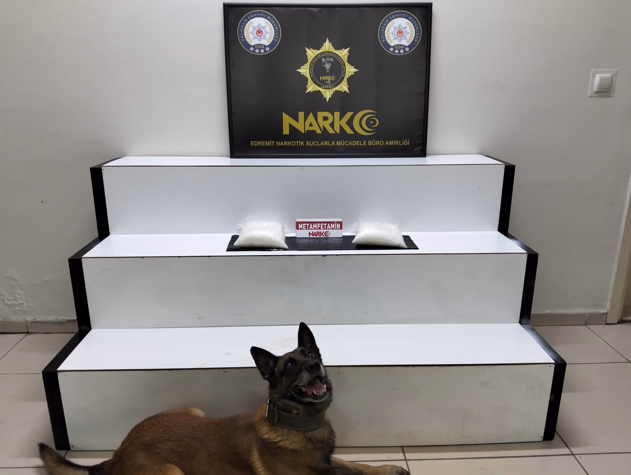 Balıkesir'de 2 kilogram uyuşturucu ele geçirildi