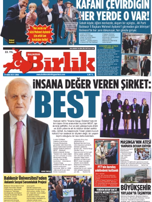 24 EKİM BİRLİK 1.SAYFA
