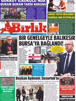 25 EKİM BİRLİK 1.SAYFA