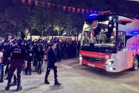A Milli Futbol Takımı, Kocaeli'de konaklayacağı otele geldi