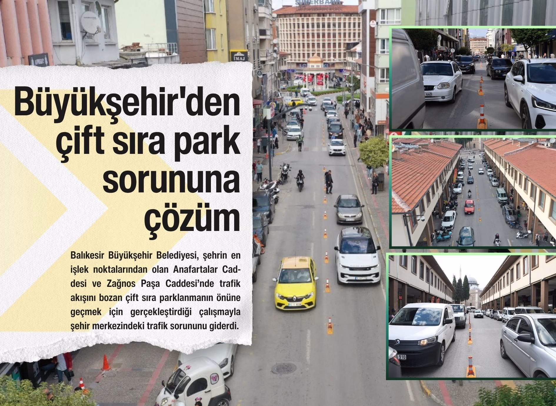 büyükşehir yol ayırma