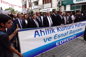 Edremit'te 38. Ahilik Haftası kutlandı