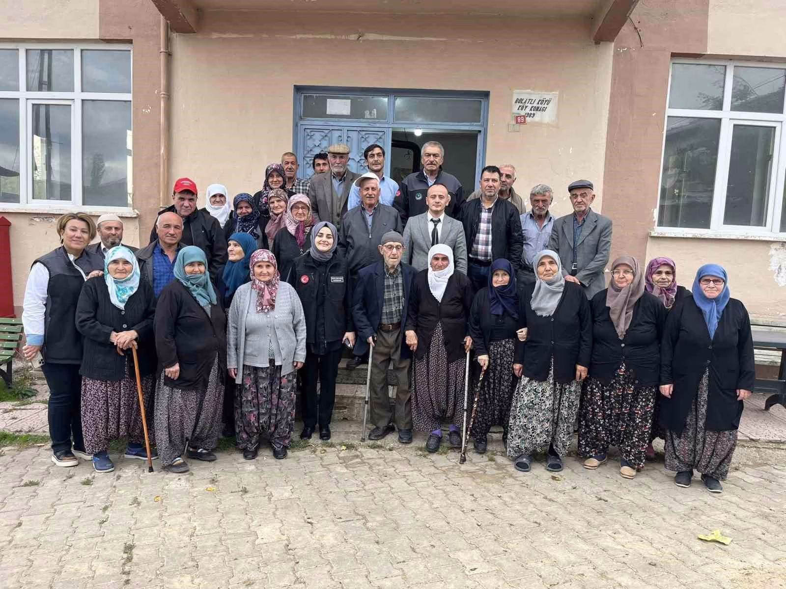 Kaymakam Kılıç, Bolatlı Köyü’nde vatandaşlarla buluştu