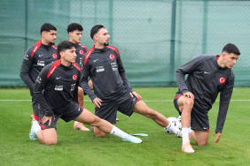 Ümit Milli Futbol Takımı, Litvanya maçının hazırlıklarını Sakarya'da sürdürdü