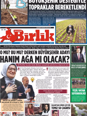 12 KASIM BİRLİK 1.SAYFA