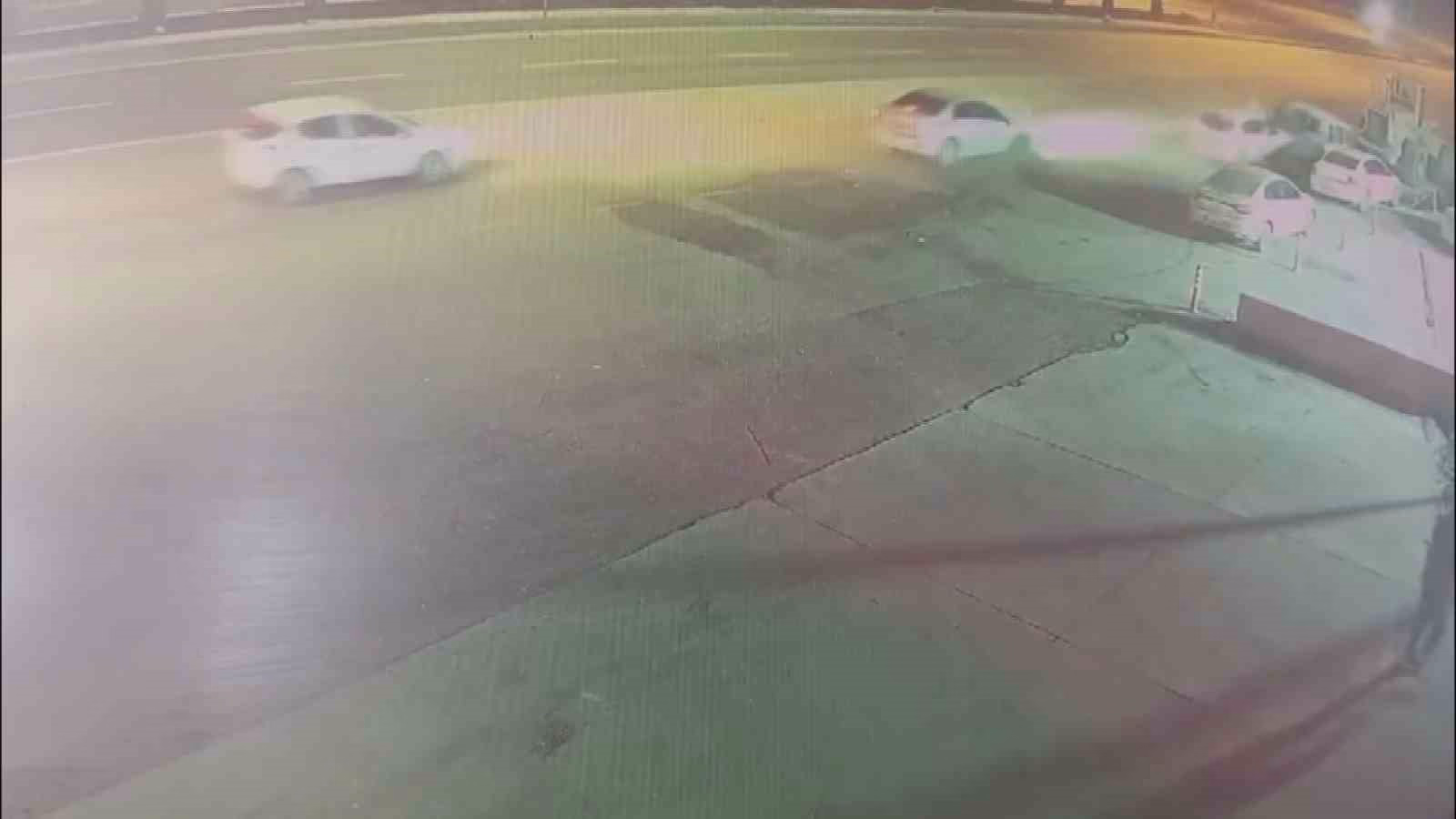 Aracın sağından geçmeyince çalışınca ortalığı savaş alanına çevirdi