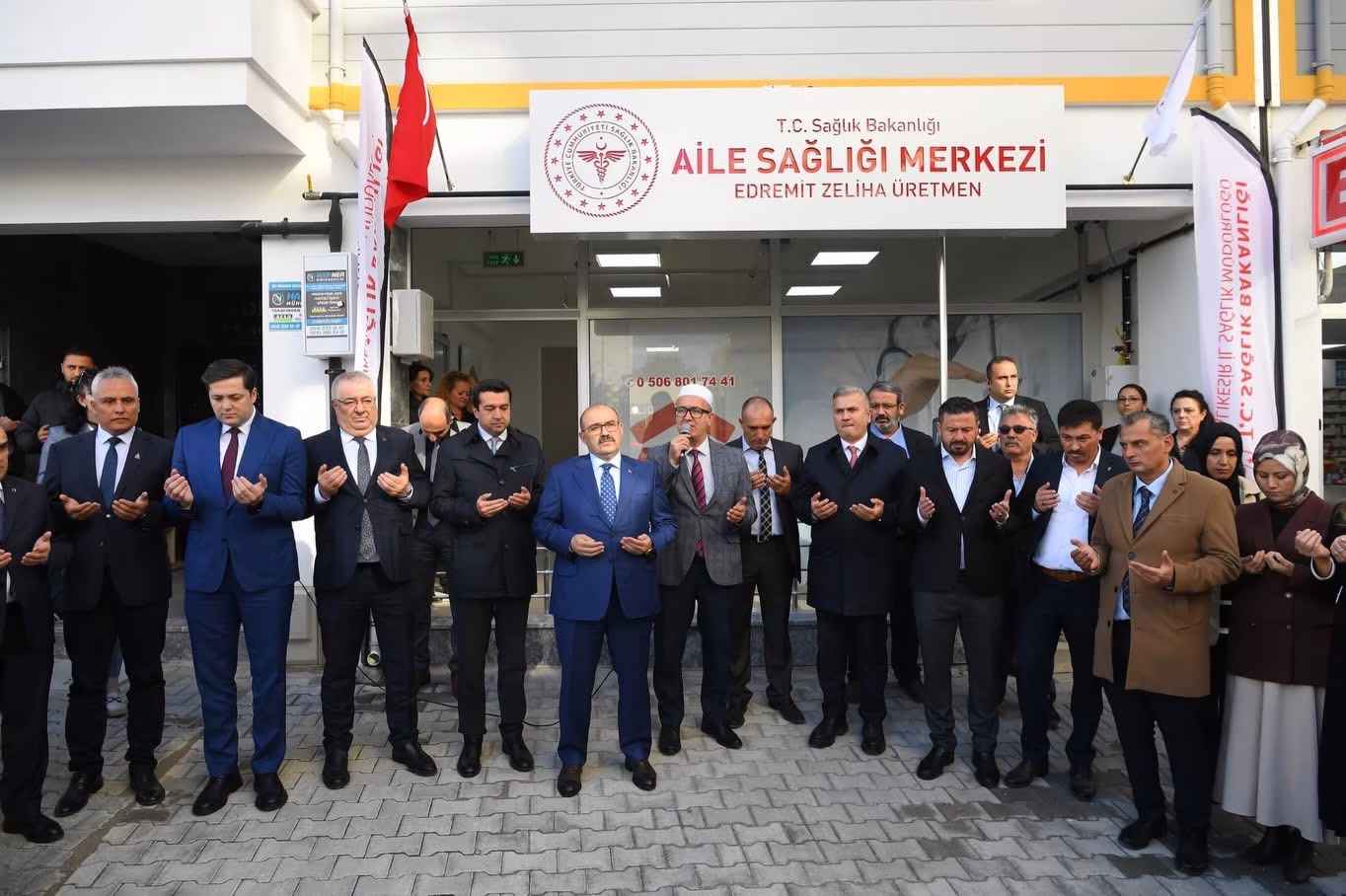 Balıkesir'de Zeliha Üretmen Aile Sağlığı Merkezi törenle hizmete açıldı