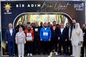 Bursa'da Gazze'ye destek için "Bir Adım, Bin Umut" koşusu düzenlendi