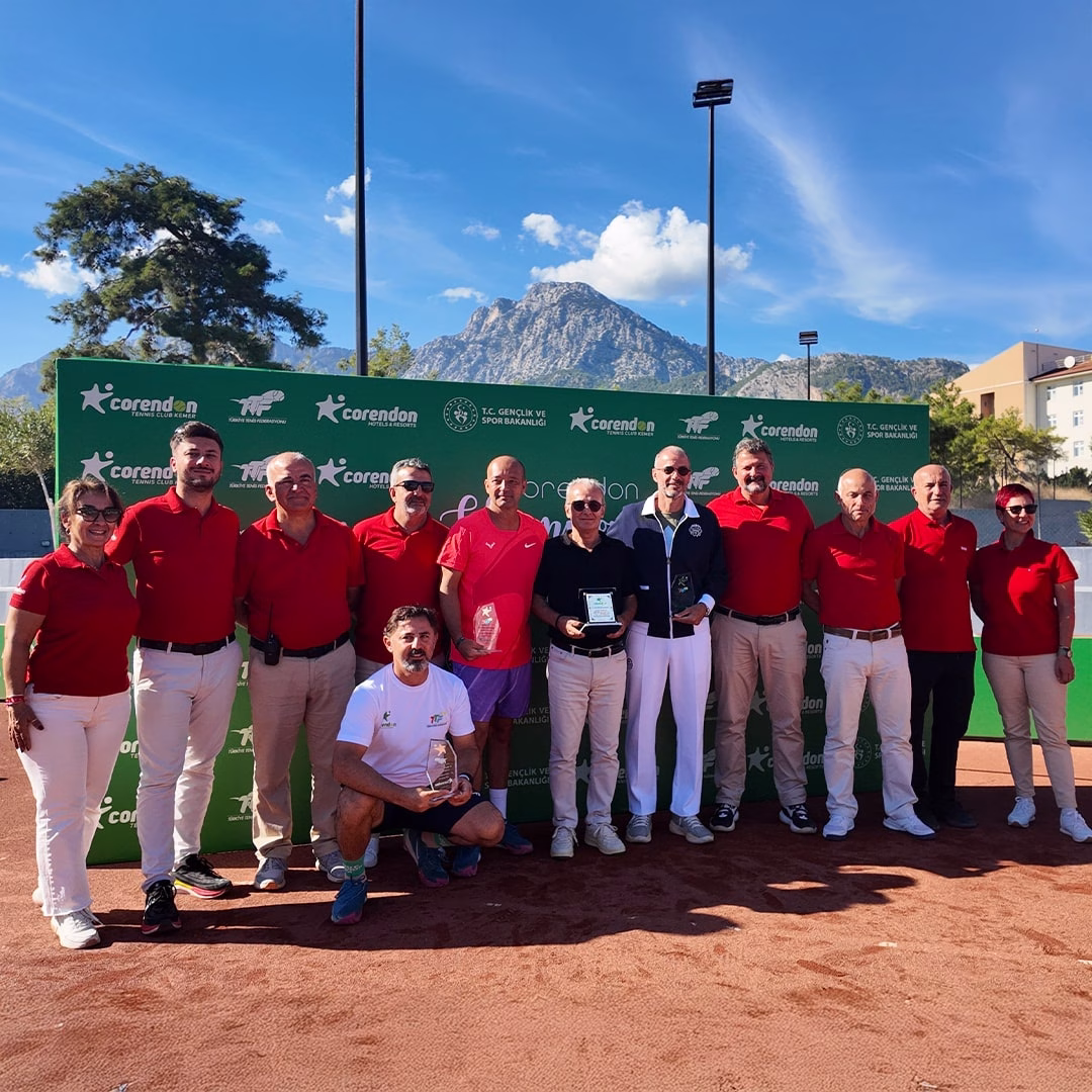 Corendon Tennis Club Kemer, Masters Türkiye Şampiyonası'na ev sahipliği yaptı