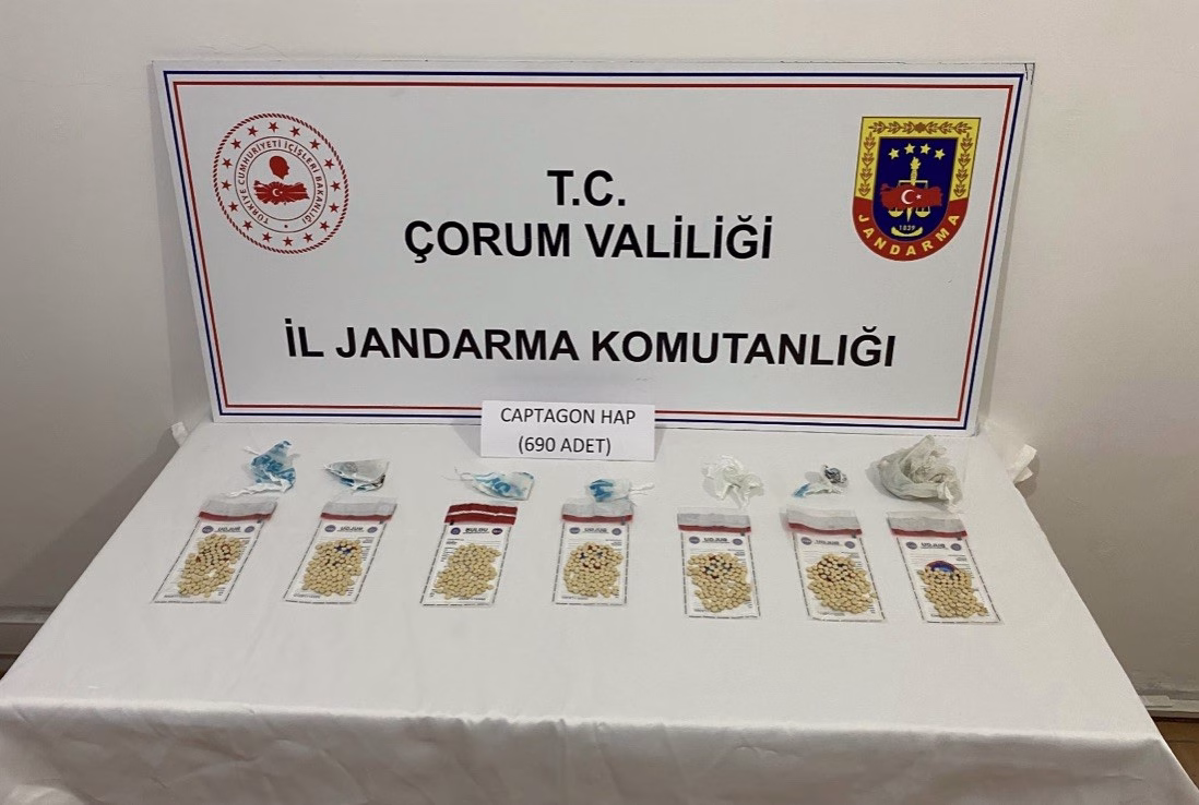 Çorum jandarmasından zehir tacirlerine geçit yok: 7 tutuklama