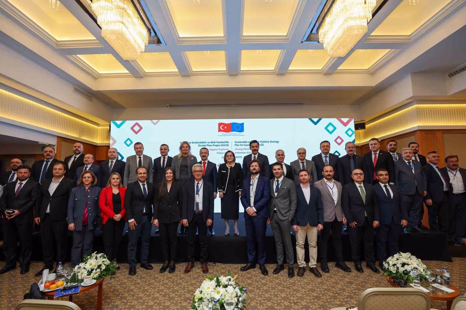 Gaziantep Büyükşehir, GAUS Projesi’nin kapanış toplantısını gerçekleştirdi