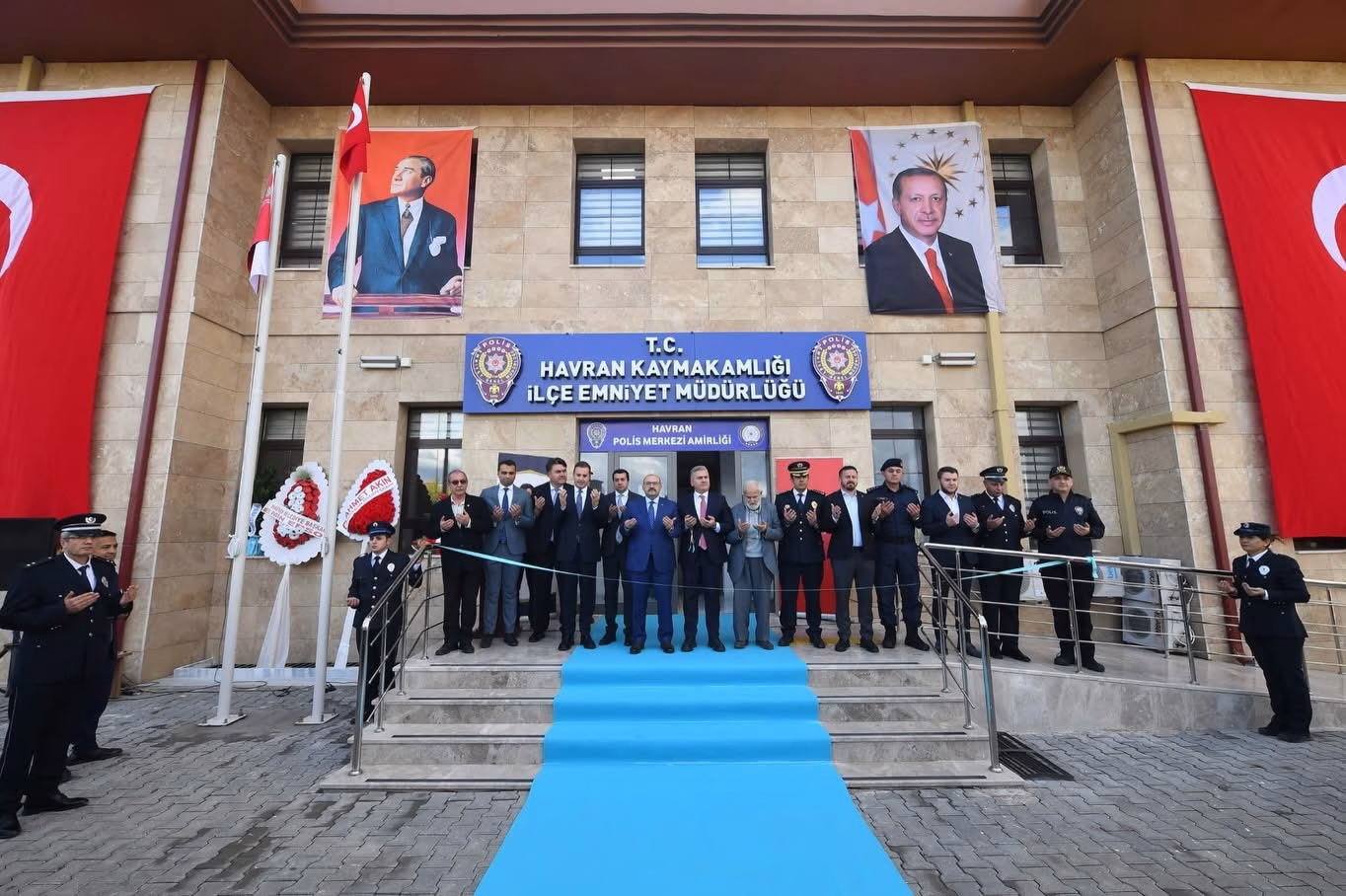 Havran İlçe Emniyet Müdürlüğü yeni hizmet binası törenle açıldı